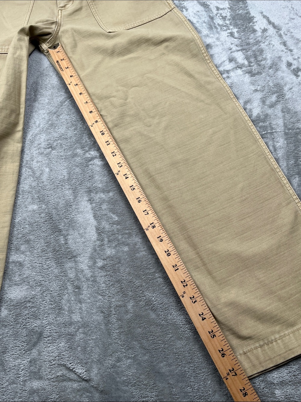 NEW Outerknown 4, 100% Organic Cotton Utility Pants Fly Button - Picture 3 of 14